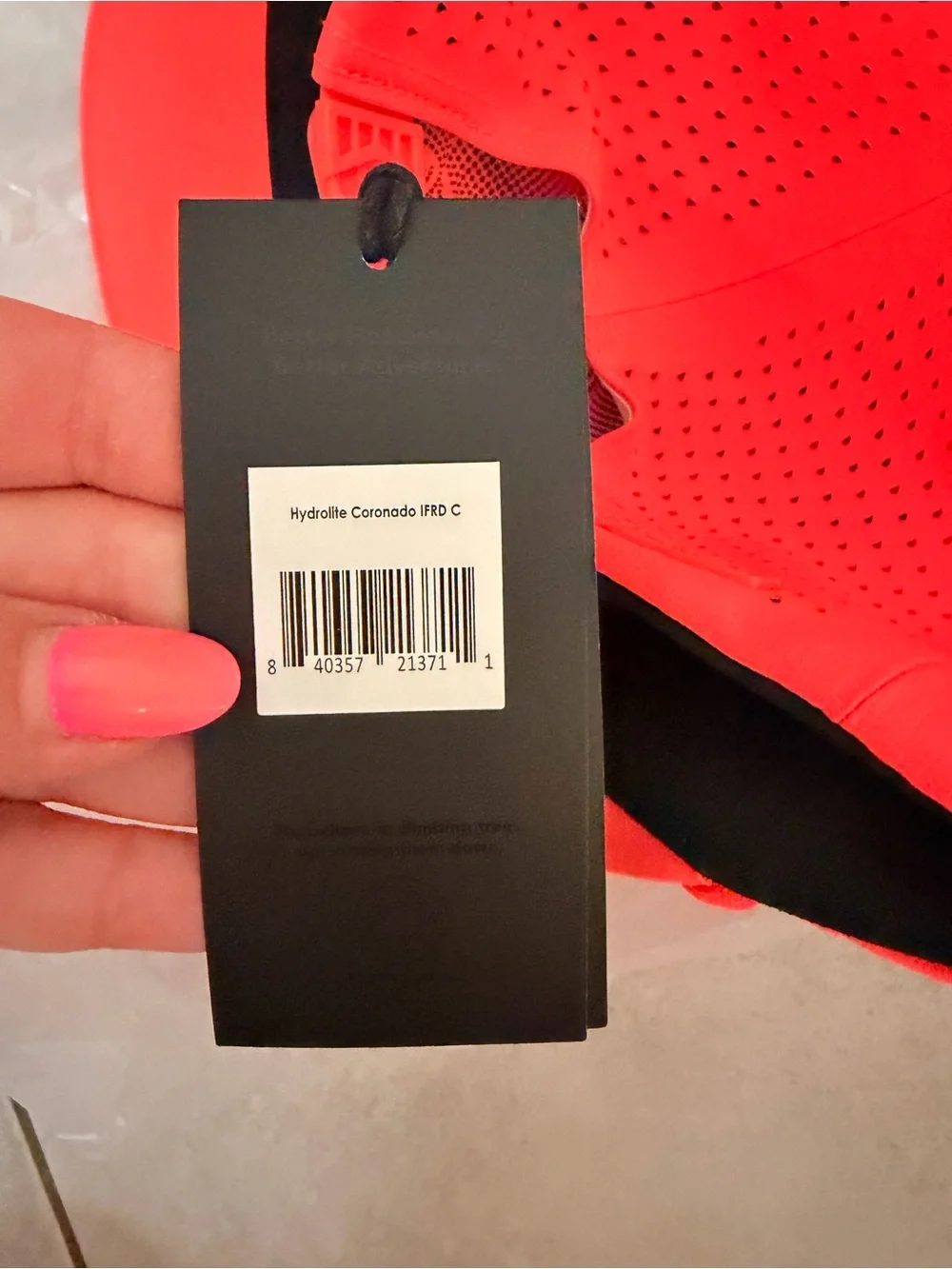 Melin CORONADO HYDROLITE Performance Snapback Hat “Infrared” BNIB